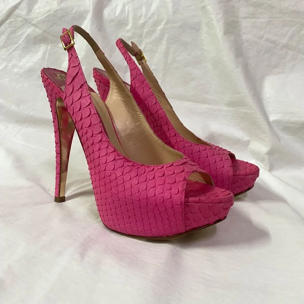 Unsigned Brand Gina Pink Very good - Inside View
