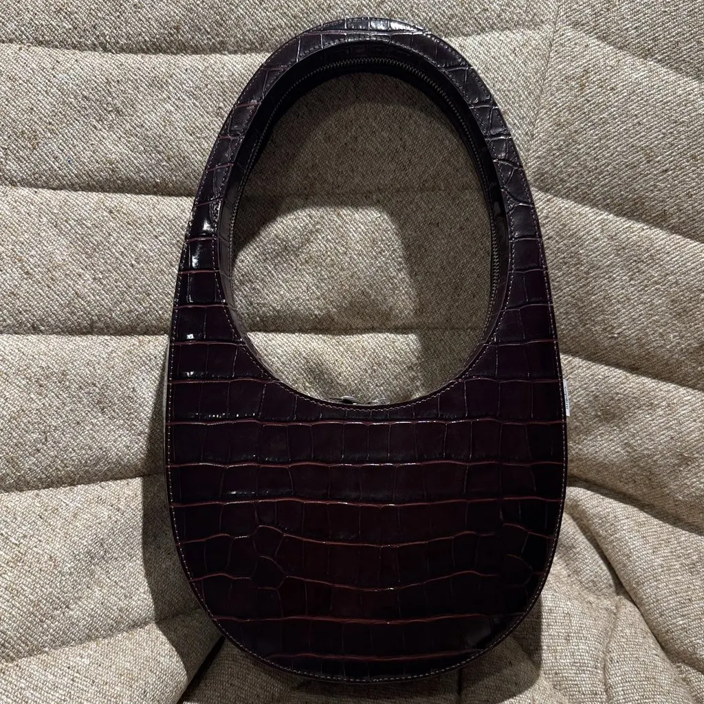 Coperni Coperni Swipe Bag Burgundy Leather Very good - Back View