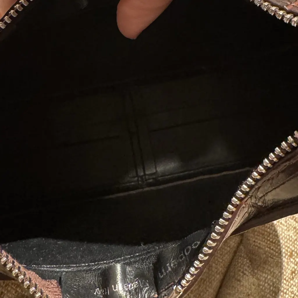 Coperni Coperni Swipe Bag Burgundy Leather Very good - Model View