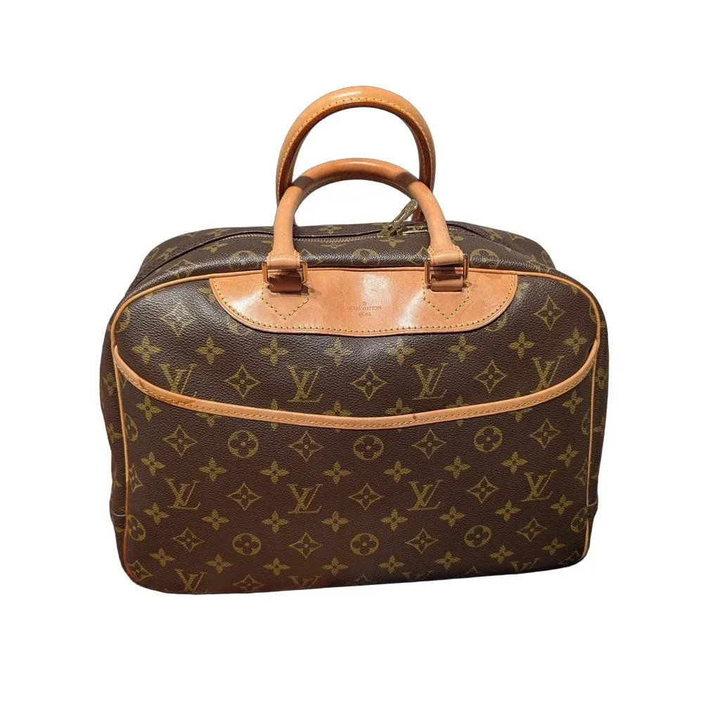 Louis Vuitton Deauville Brown Canvas Very good - Front View