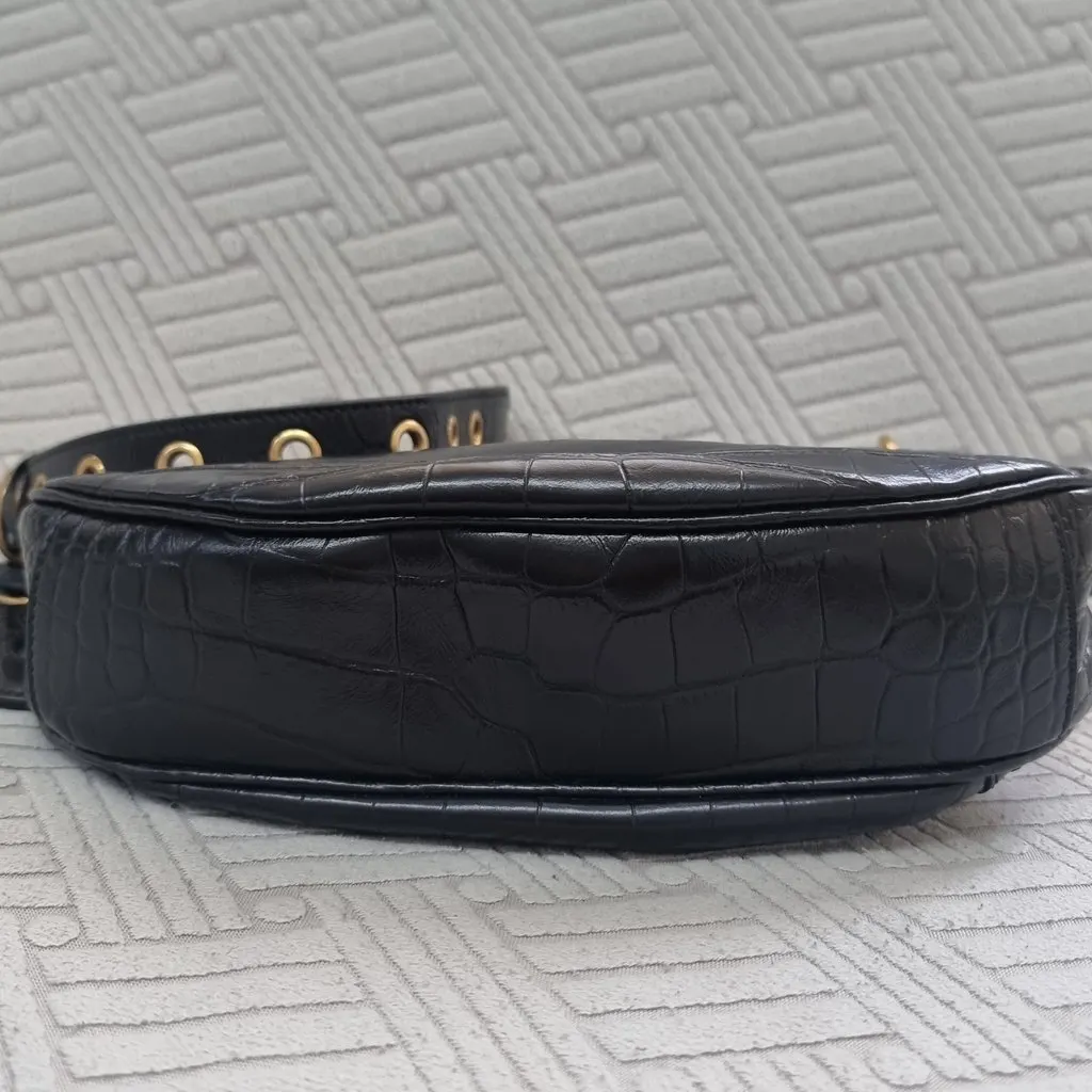 Balenciaga Croc Xs Le Cagole Black Leather Never worn - Inside View