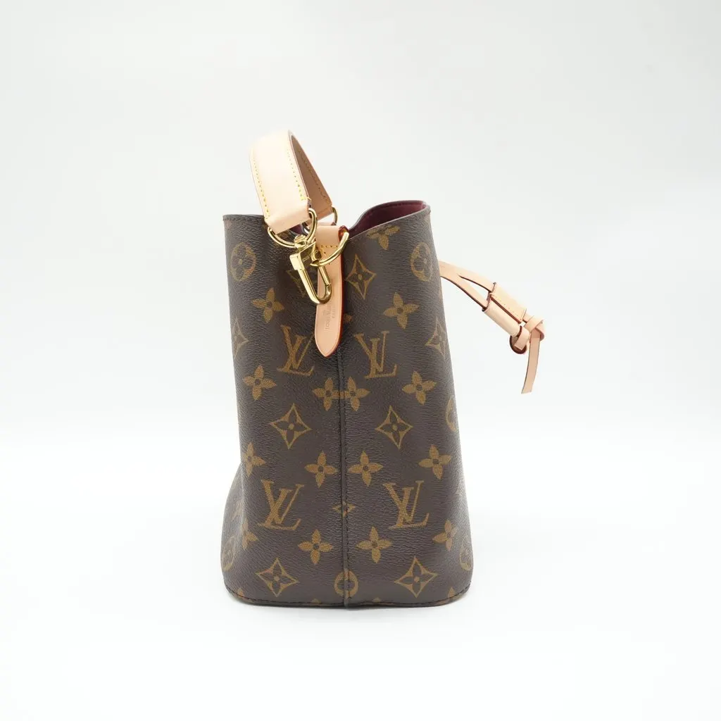 Louis Vuitton Neonoe BB Bucket Bag Monogram Canvas Beige Brown Canvas Very good - Box View