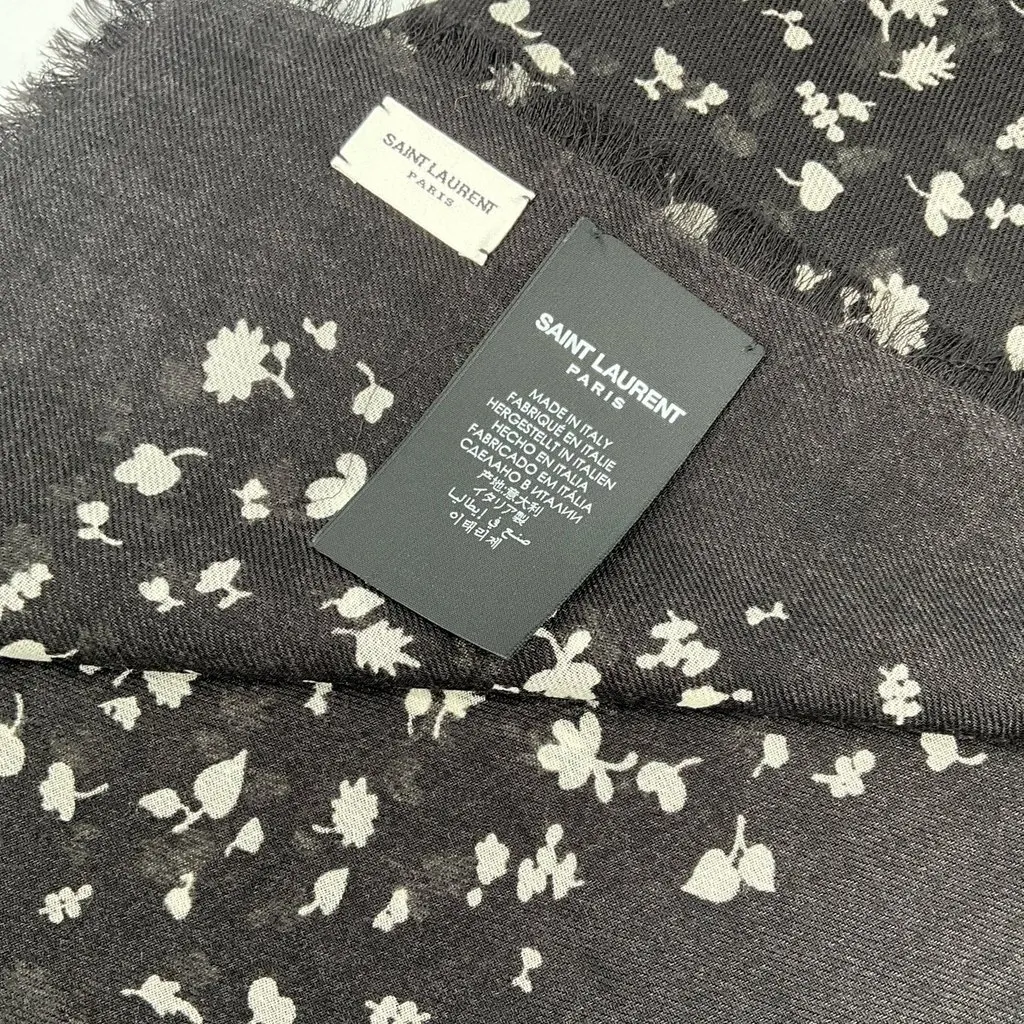 Saint Laurent Knit Fringed MultiColor Wool Never worn - Inside View