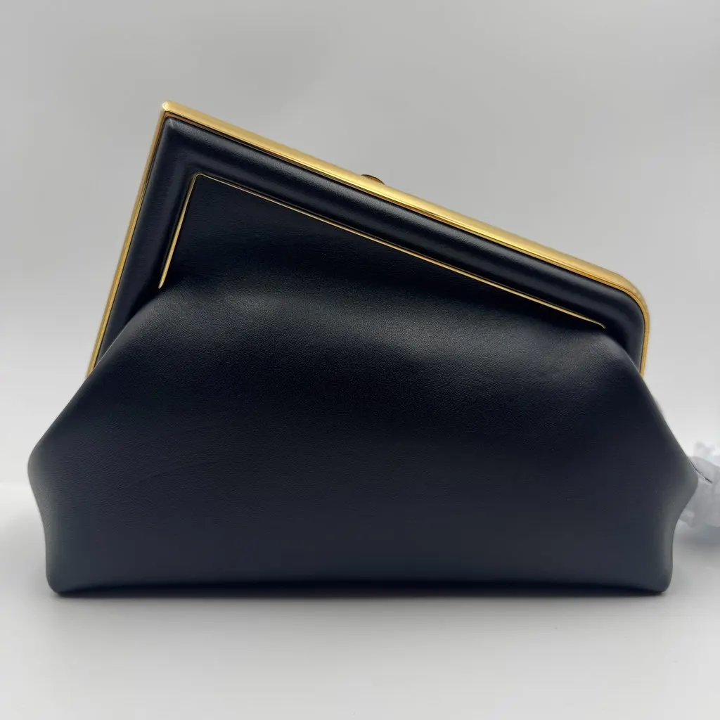Fendi First Black Leather Very good - Back View
