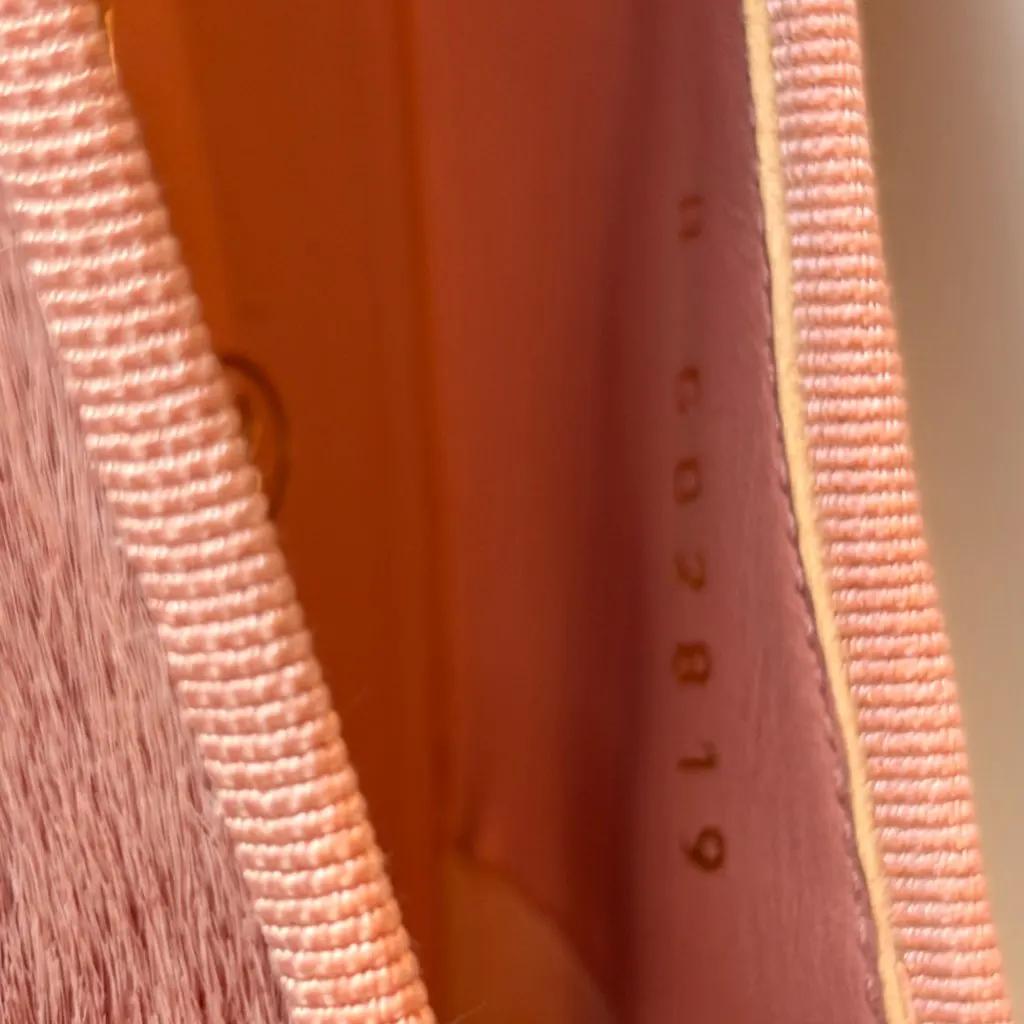 Chanel Cambon Pony-Hair  Calfskin Cap-Toe Ballet Pink Leather Very good - Box View