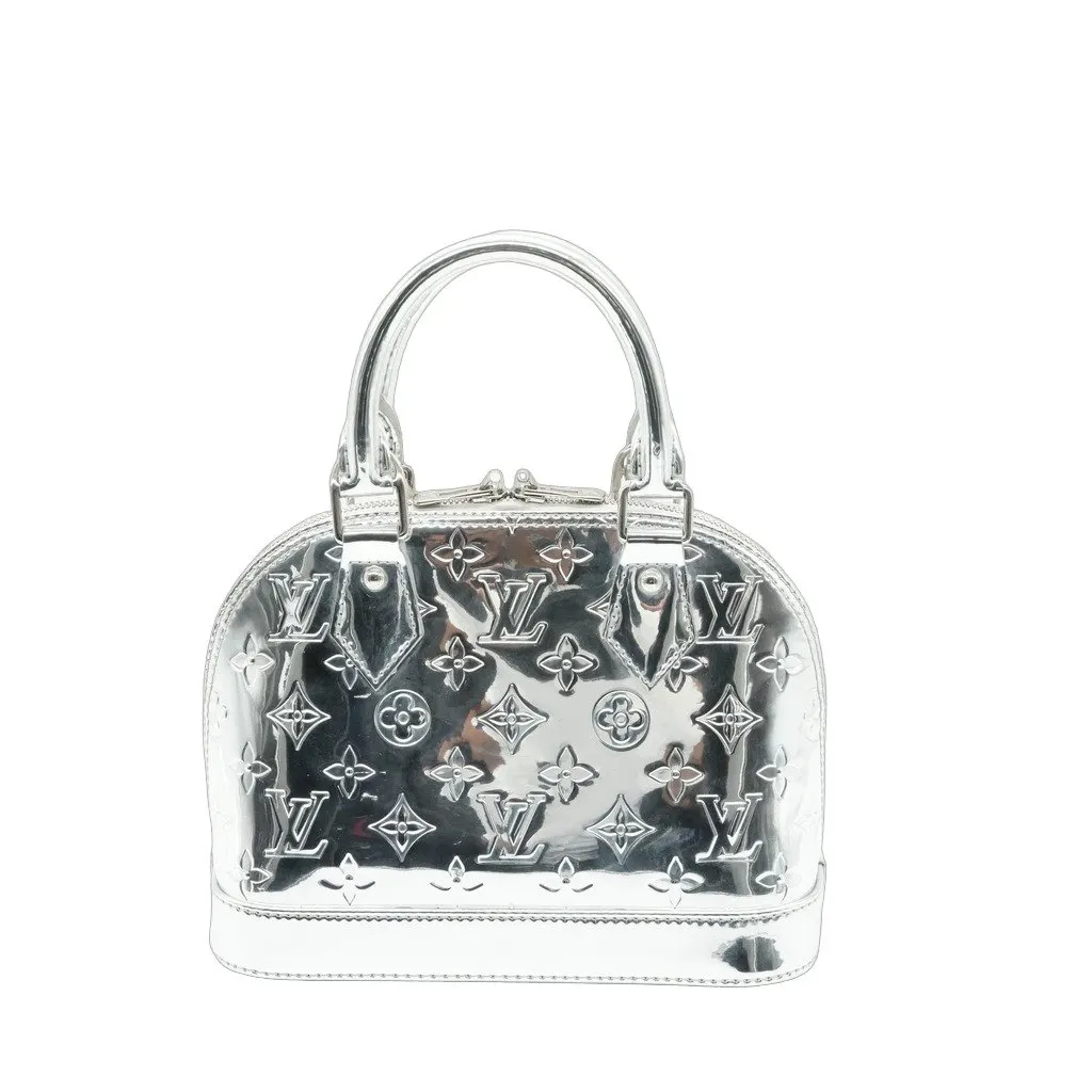 Louis Vuitton LV Ski Alma BB Silver Color