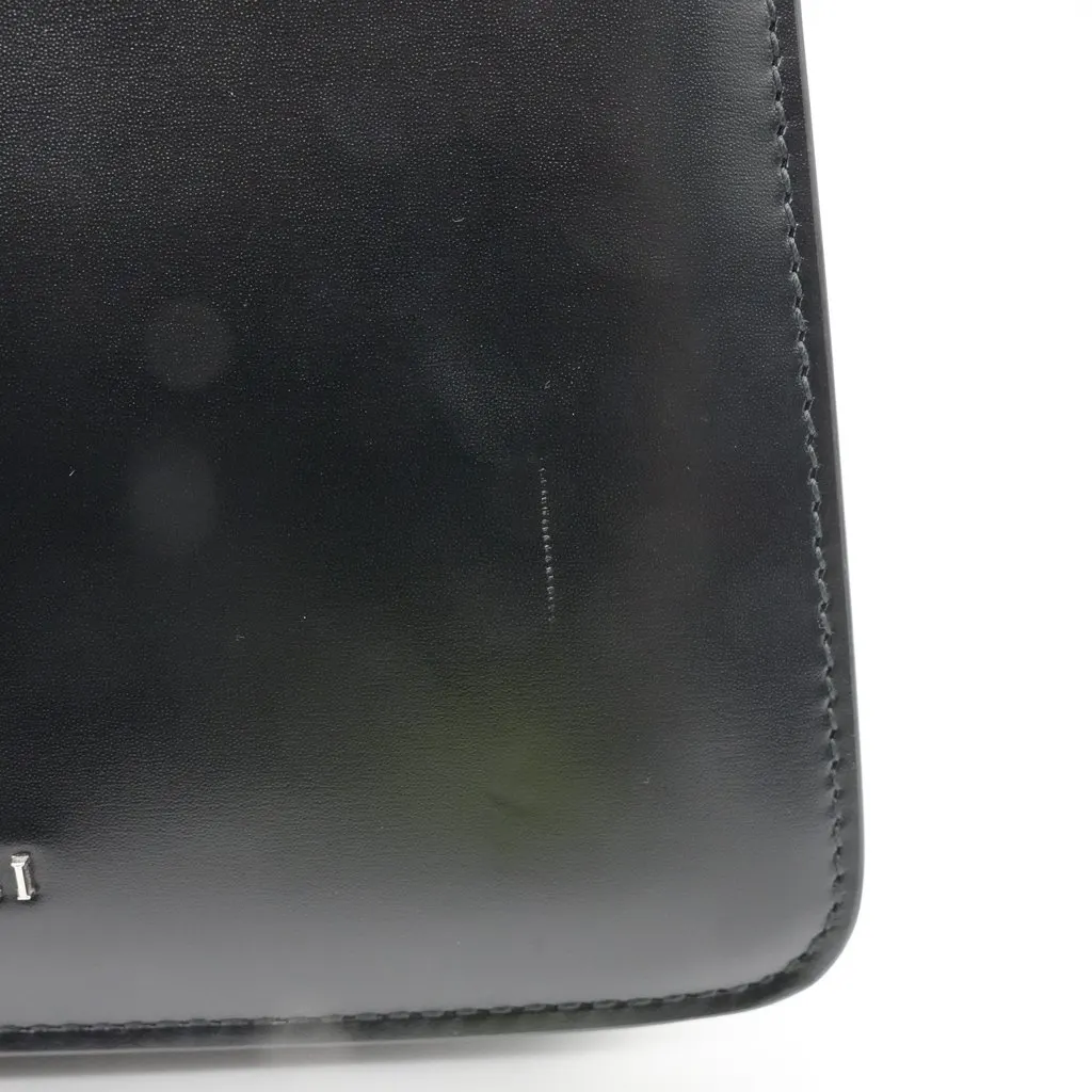 Bvlgari Serpenti Forever Chain Black Bag Black Leather Good - Box View
