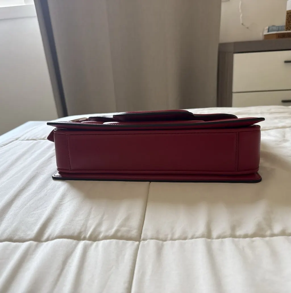 Valentino Valentino Garavani Shoulder Bag, Brand New With Tag And Original Dust Bag Red Leather Never worn, with tag - Inside View