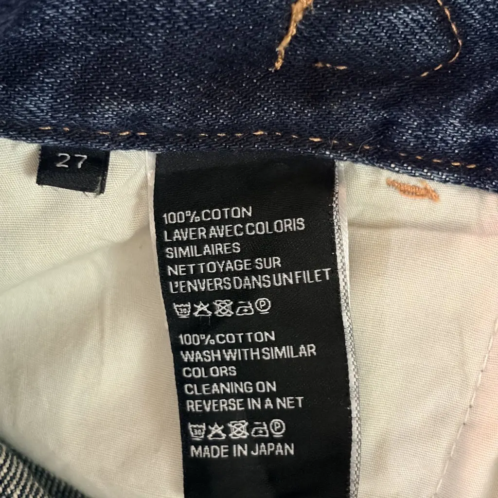 Celine Bootcut JEans EU36 Blue Cotton Very good - Model View