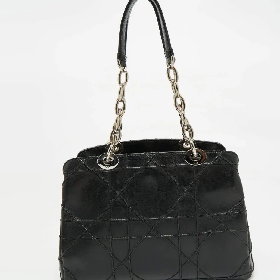 Dior Dior Black Cannage Black Leather Very good - Back View
