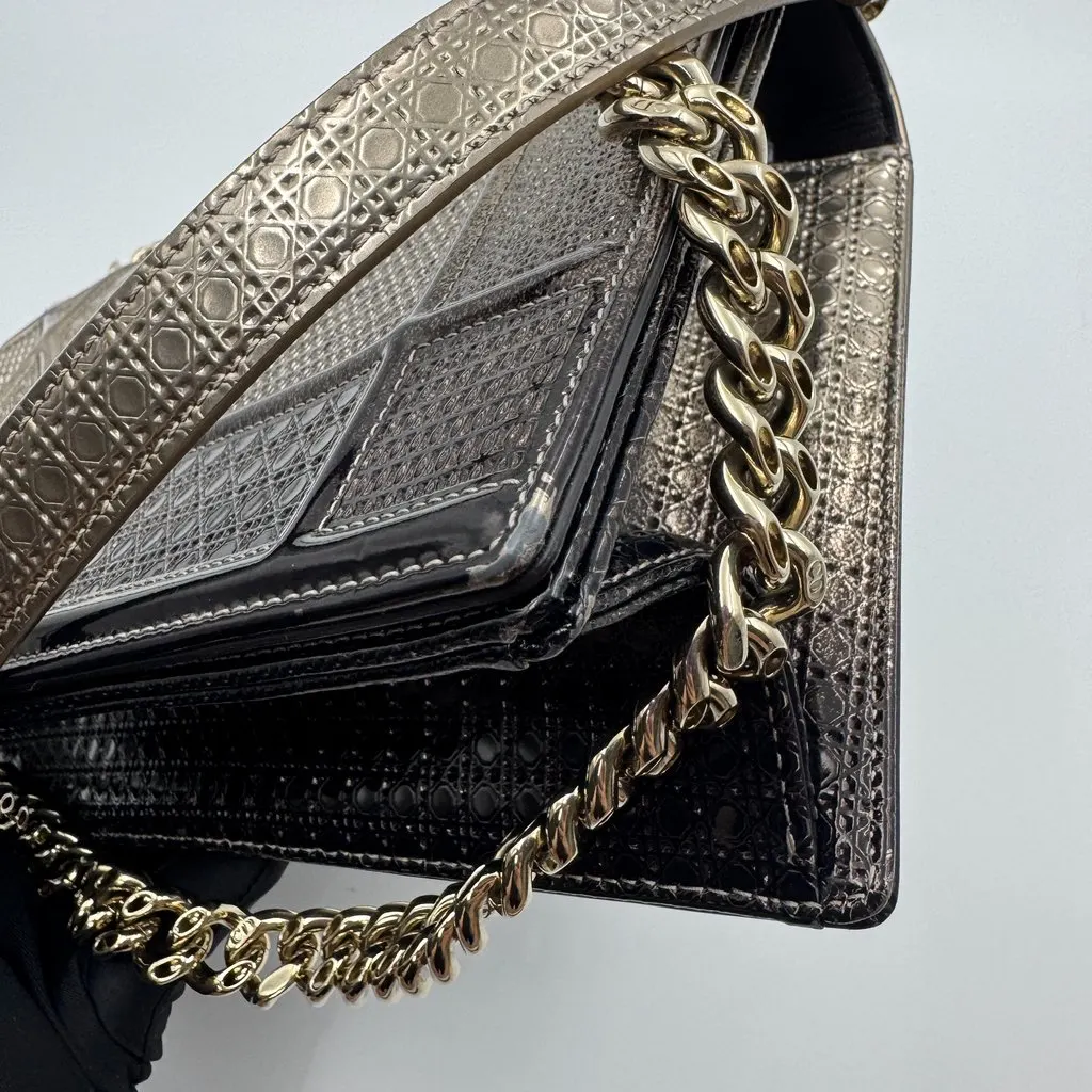 Dior Diorama Gold Leather Very good - Inside View