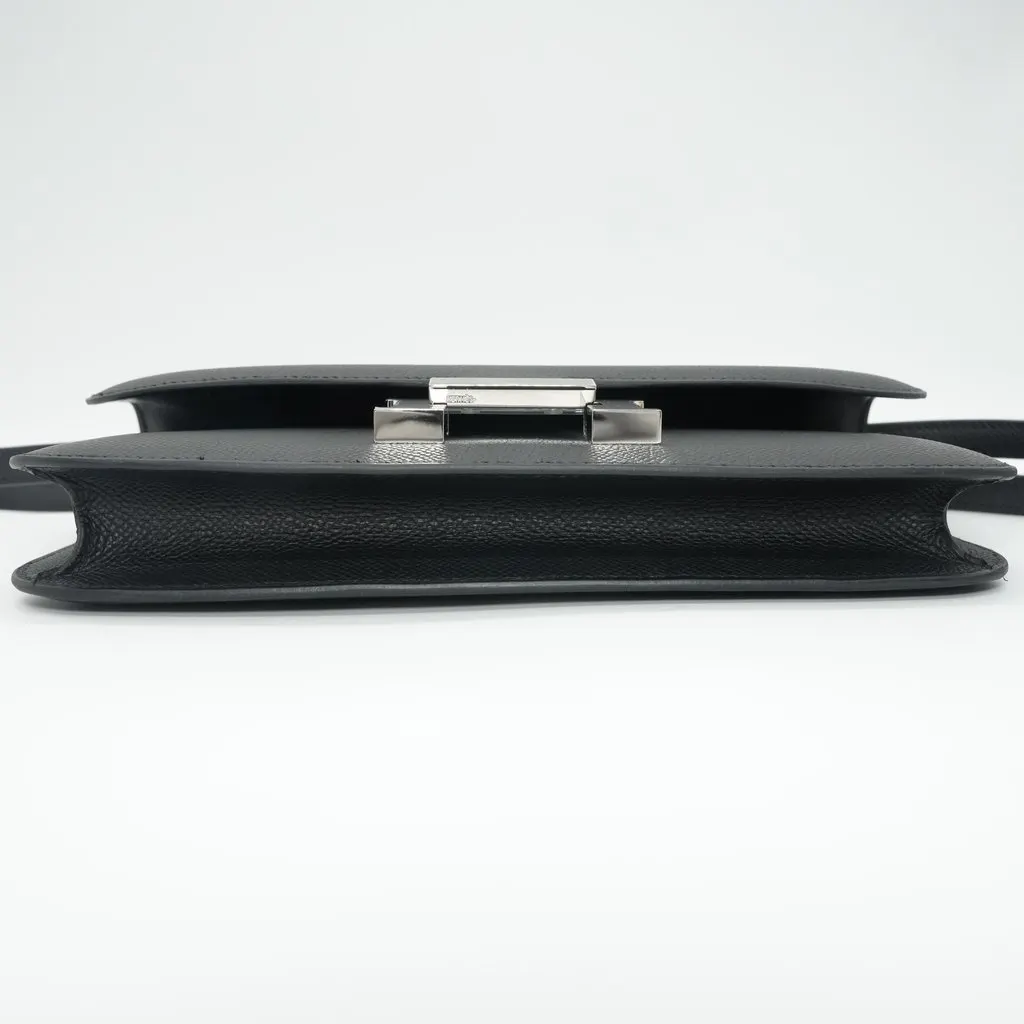 Hermès Constance 1-Elan Epsom Noir Black Leather Very good - Inside View