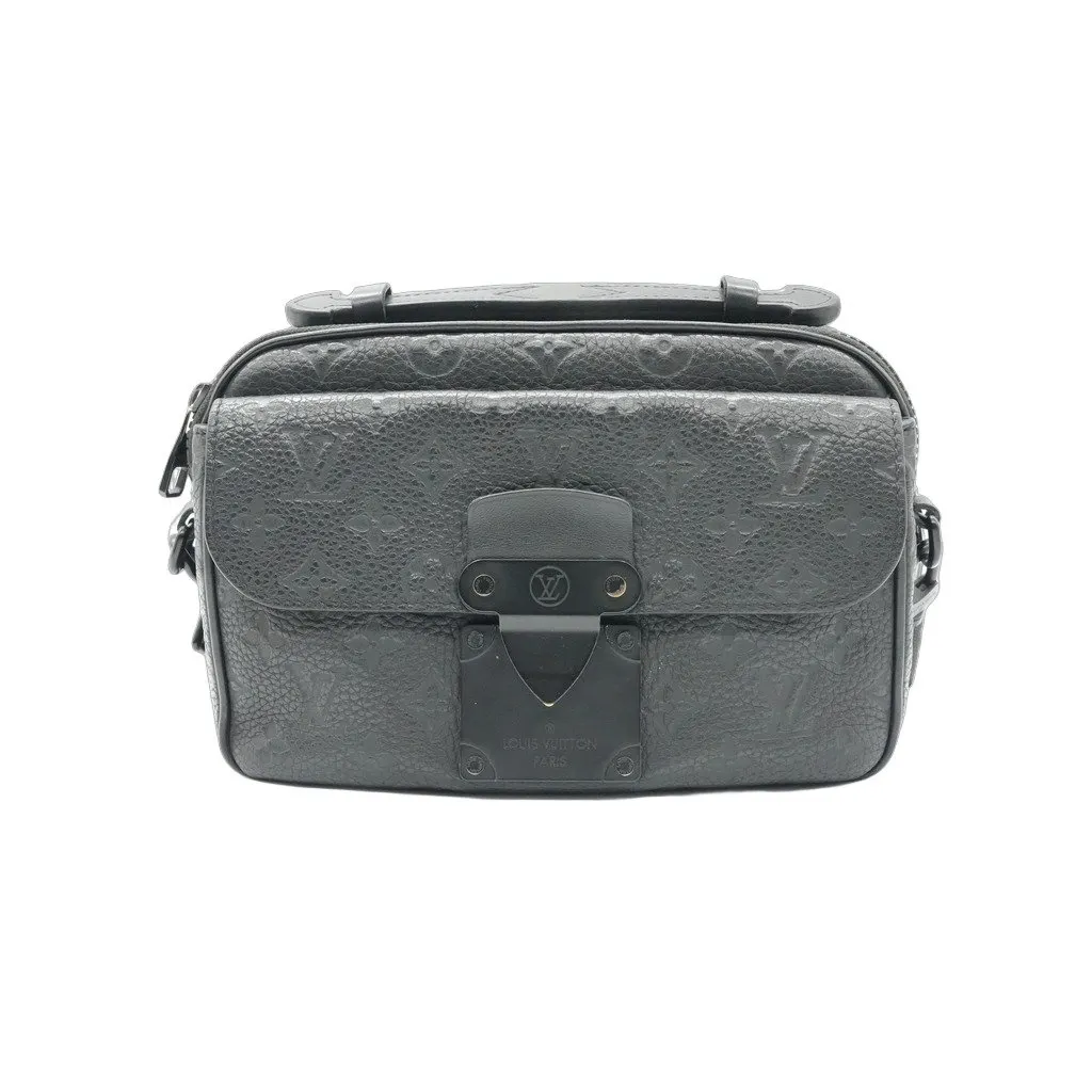 Louis Vuitton S Lock Messenger Black