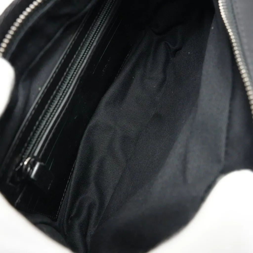 Versace La Greca Multi-Pocket Messenger Bag Black Black Very good - Model View