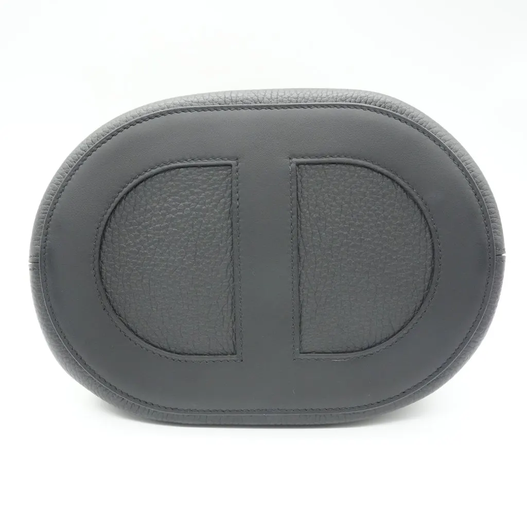 Hermès In The Loop 23 Black Leather Good - Inside View