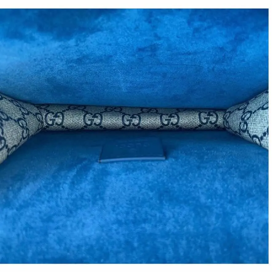 Gucci Mini Dionysus Blue Silver Good - Inside View