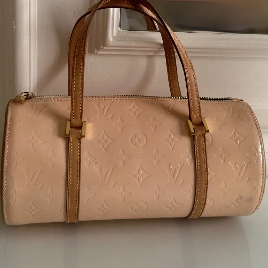 Louis Vuitton 2004 Bedford Beige Leather Good - Back View