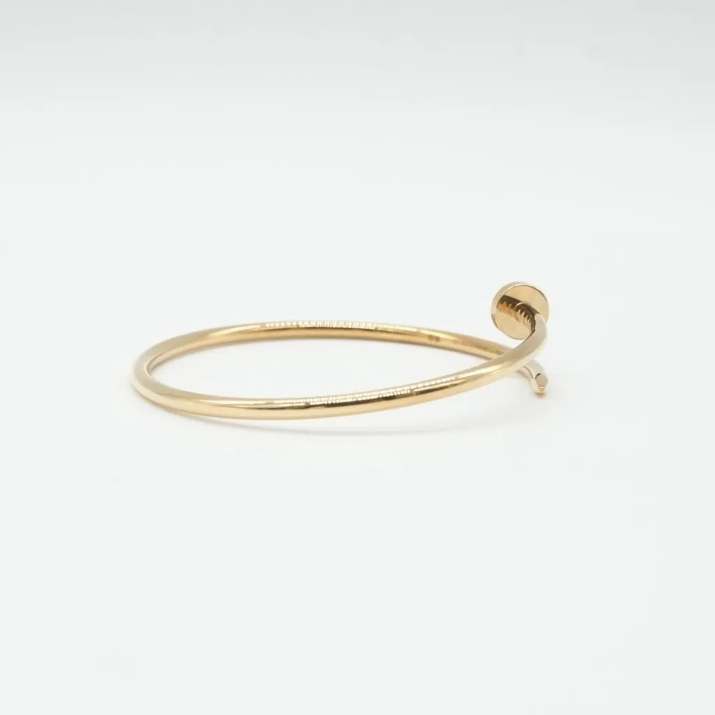 Cartier Juste Un Clou Bracelet, Small Model 18K Yellow Gold Size:17 9.3g Gold Gold Good - Inside View