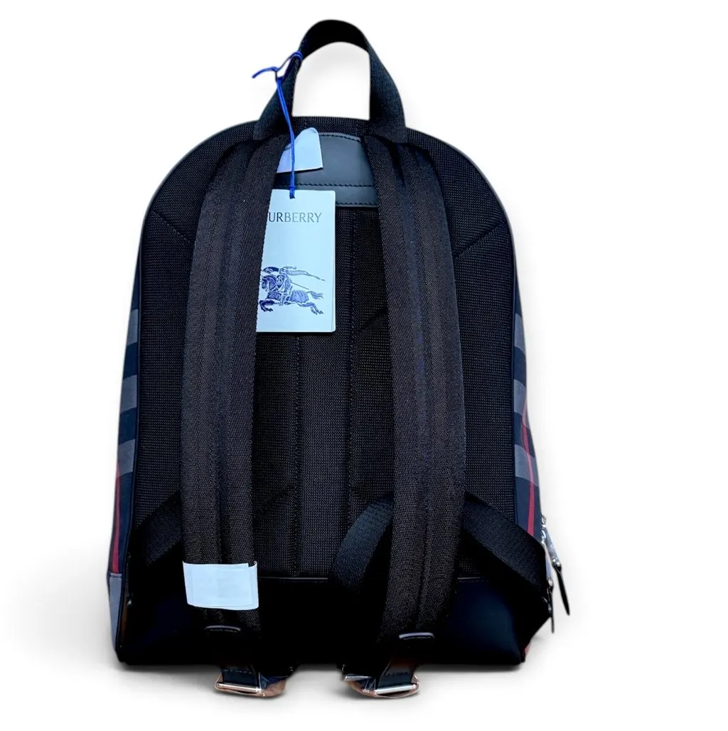 Burberry Backpack Burberry Jeff MultiColor Canvas Never worn, with tag - Back View