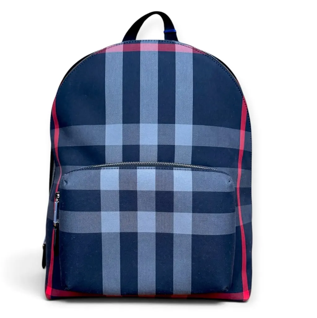 Burberry Backpack Burberry Jeff MultiColor Canvas Never worn, with tag - Front View
