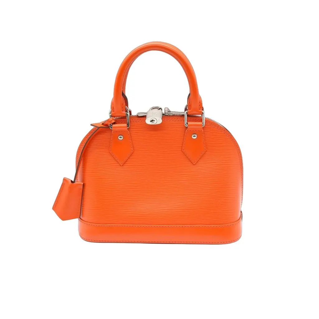 Louis Vuitton Alma BB Orange Epi Leather