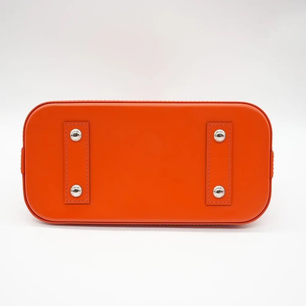 Louis Vuitton Alma BB Orange Epi Leather Orange Leather Good - Inside View