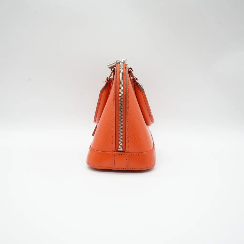 Louis Vuitton Alma BB Orange Epi Leather Orange Leather Good - Box View