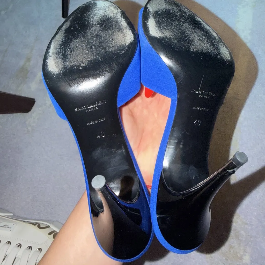 Saint Laurent Incredible Blue Canvas Very good - Box View