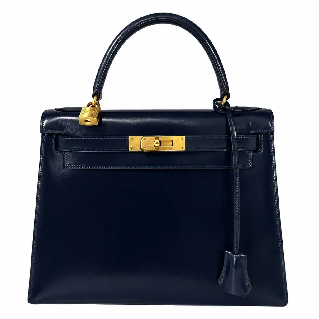 Hermès Kelly 28 Midnight Blue