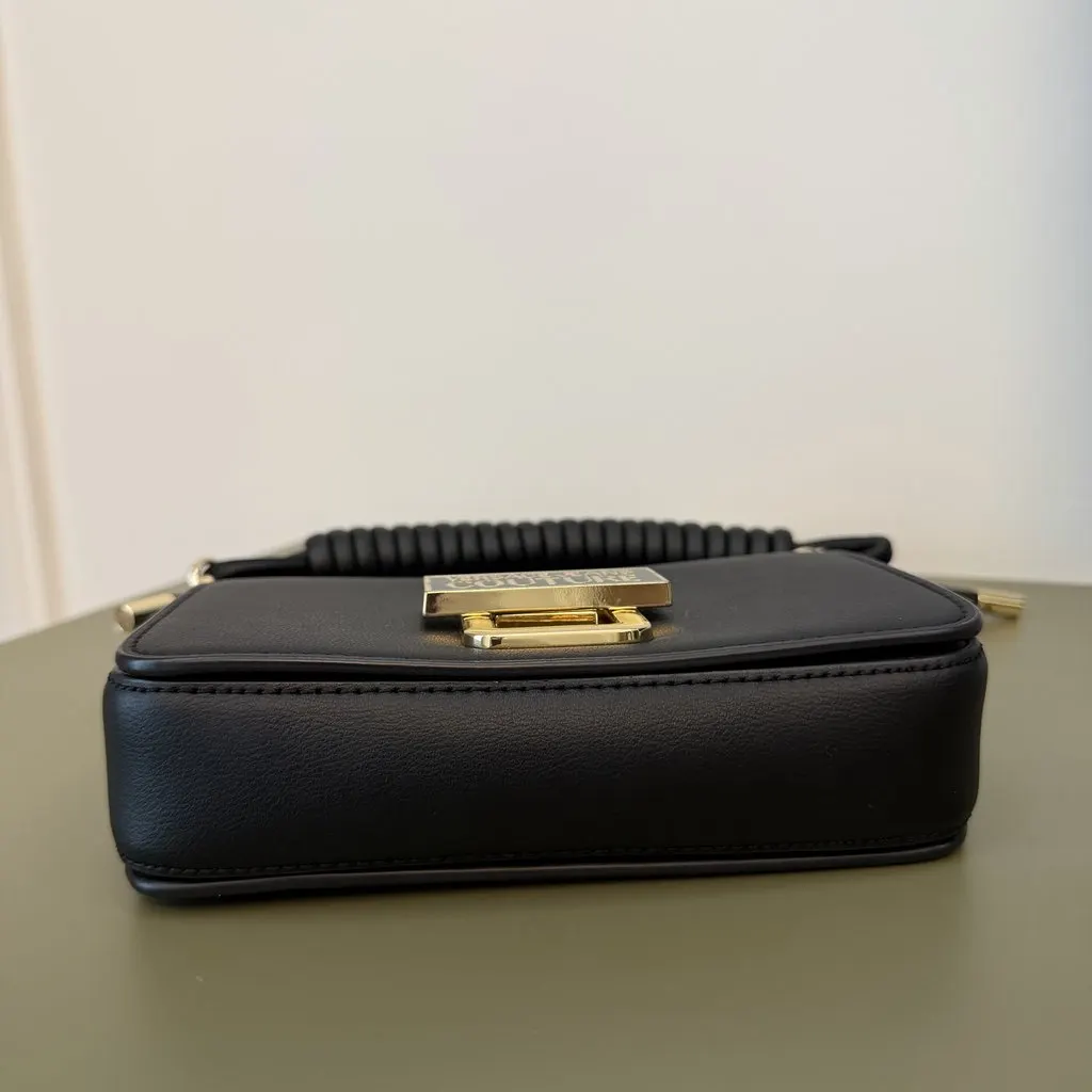 Versace Jeans Couture It has been used but is in good condition. Black Canvas Very good - Inside View