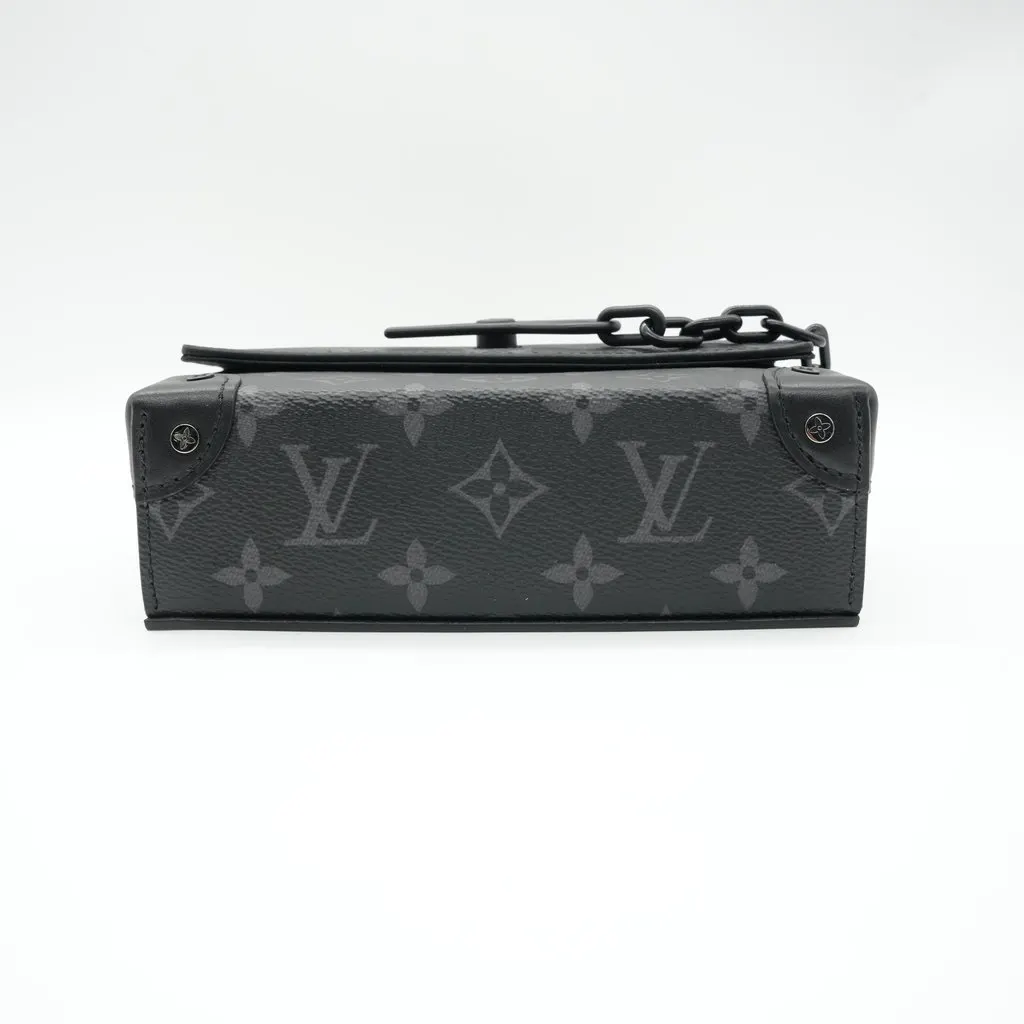 Louis Vuitton Steamer Wearable Wallet Monogram Eclipse Canvas Black Canvas Very good - Inside View