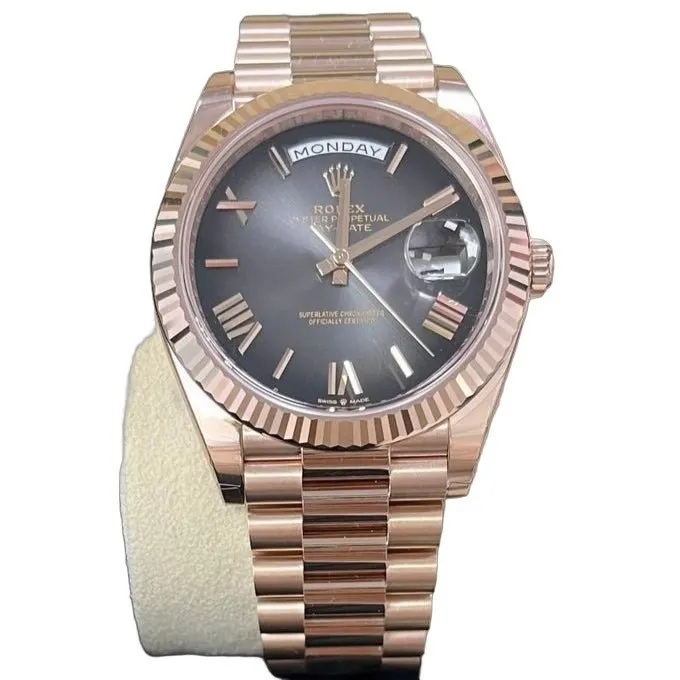 Rolex Day-Date 40 Grey Never worn - Front View