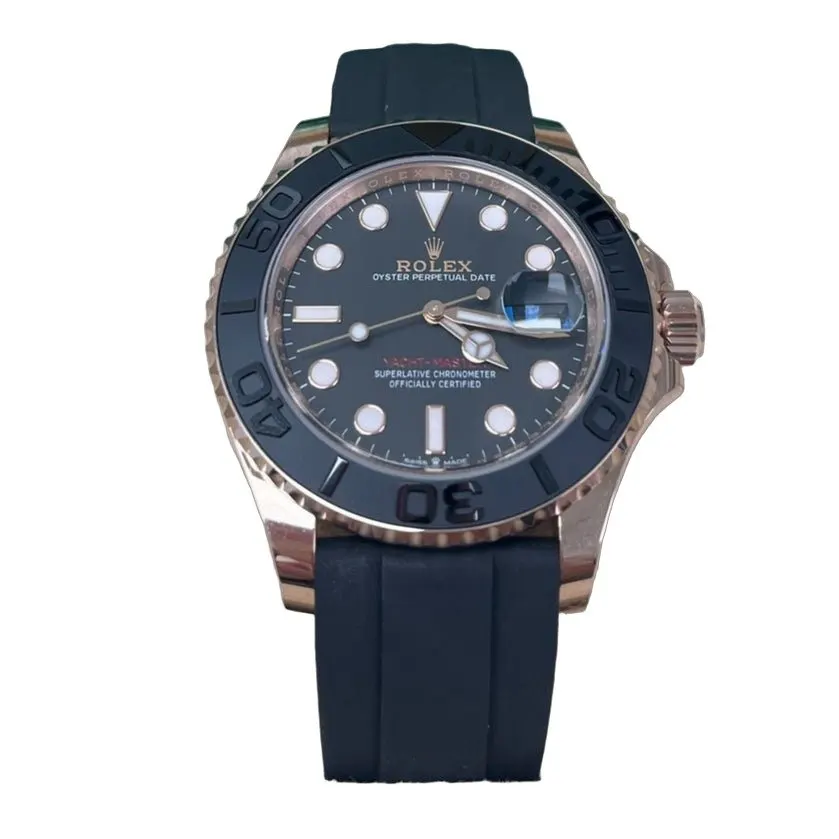 Rolex Yacht-Master 40mm Pink Never worn - Front View