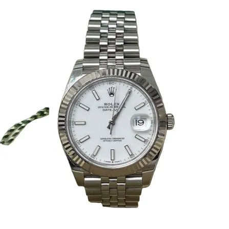 Rolex Datejust 41 White Never worn - Front View