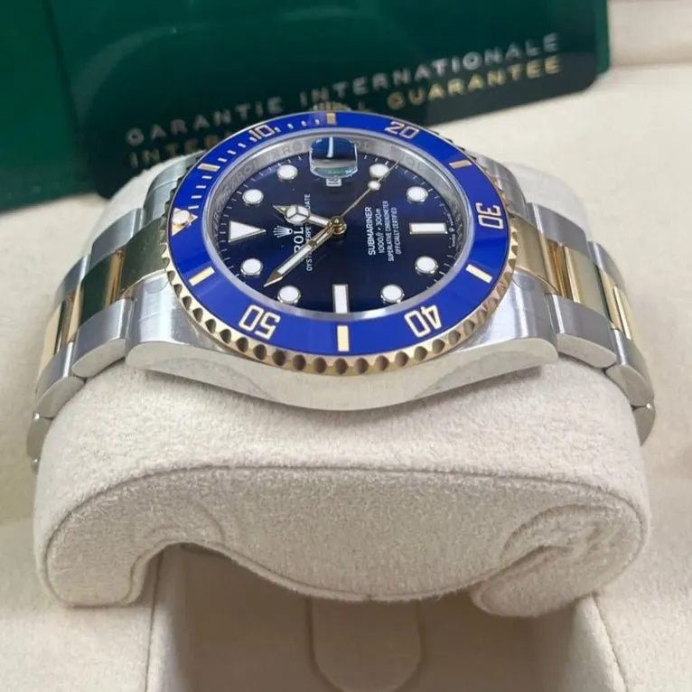 Rolex Submariner 41mm Blue Never worn - Back View