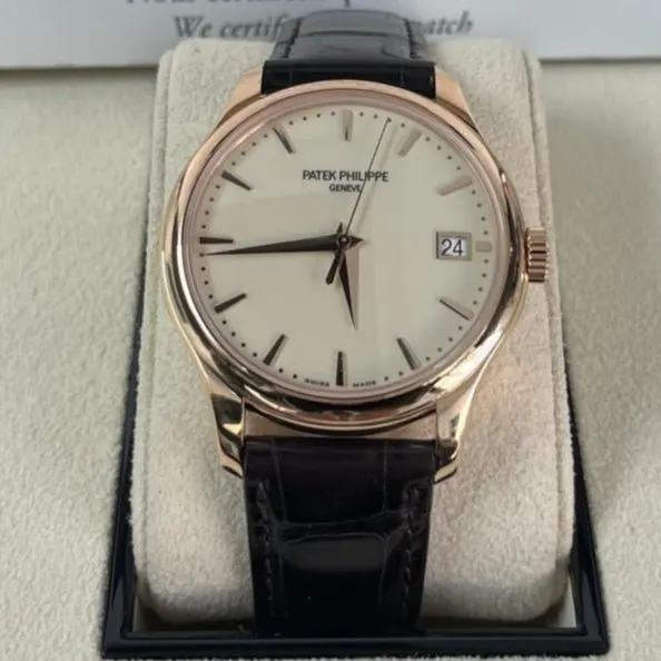 Patek Philippe Calatrava 39mm Red Never worn - Inside View