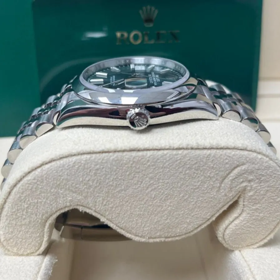 Rolex Datejust 36 Green Never worn - Back View