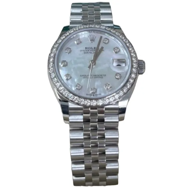 Rolex Datejust 31 Silver Never worn - Front View