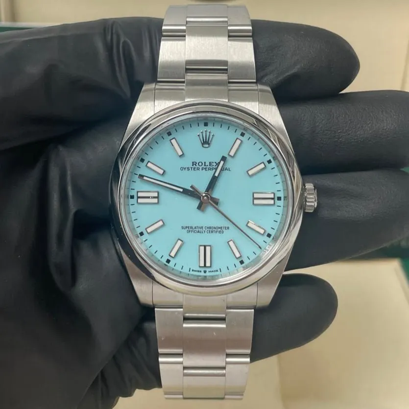 Rolex Oyster Perpetual 41mm MultiColor Never worn - Model View