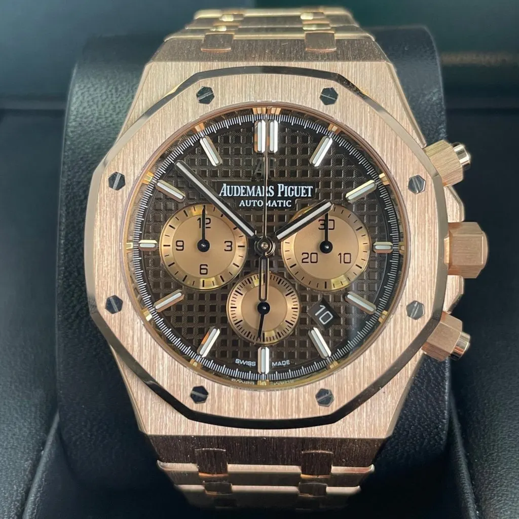 Audemars Piguet Royal Oak Selfwinding Chronograph 41mm Pink Never worn - Inside View