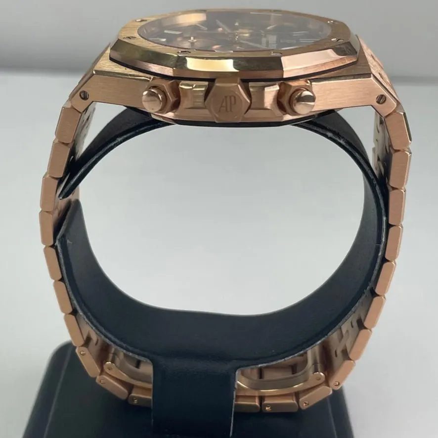 Audemars Piguet Royal Oak Selfwinding Chronograph 41mm Pink Never worn - Box View