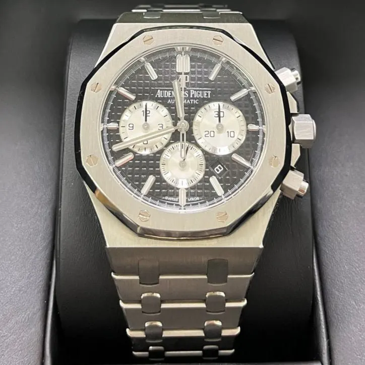 Audemars Piguet Royal Oak Selfwinding Chronograph 41mm Black Never worn - Back View