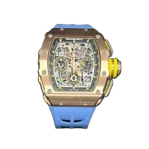 Richard Mille RM 011 11-03 Full Rose Gold Skeleton Dial Pink Never worn - Front View