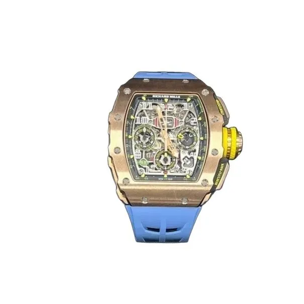 Richard Mille RM 011 11-03 Full Rose Gold Skeleton Dial