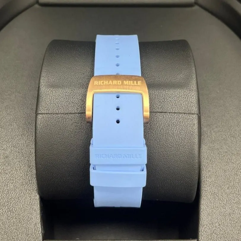 Richard Mille RM 011 11-03 Full Rose Gold Skeleton Dial Pink Never worn - Inside View