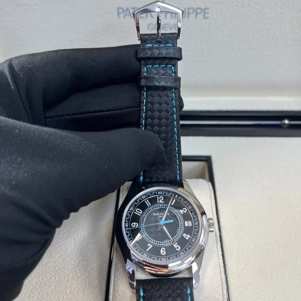 Patek Philippe Calatrava 40mm Blue Never worn - Inside View