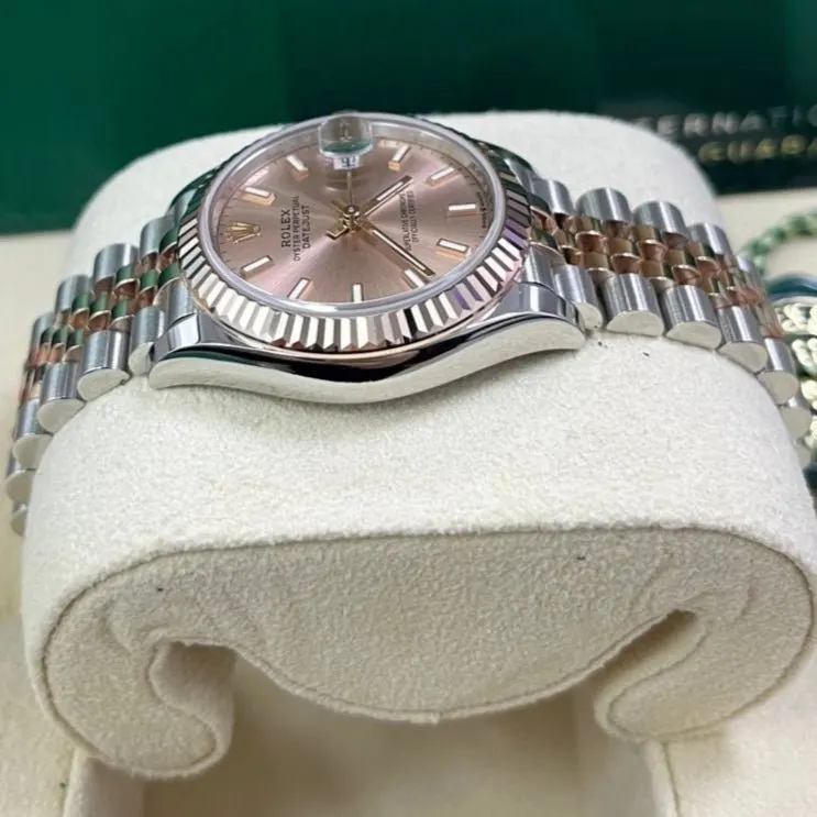 Rolex Datejust 31 Pink Never worn - Inside View