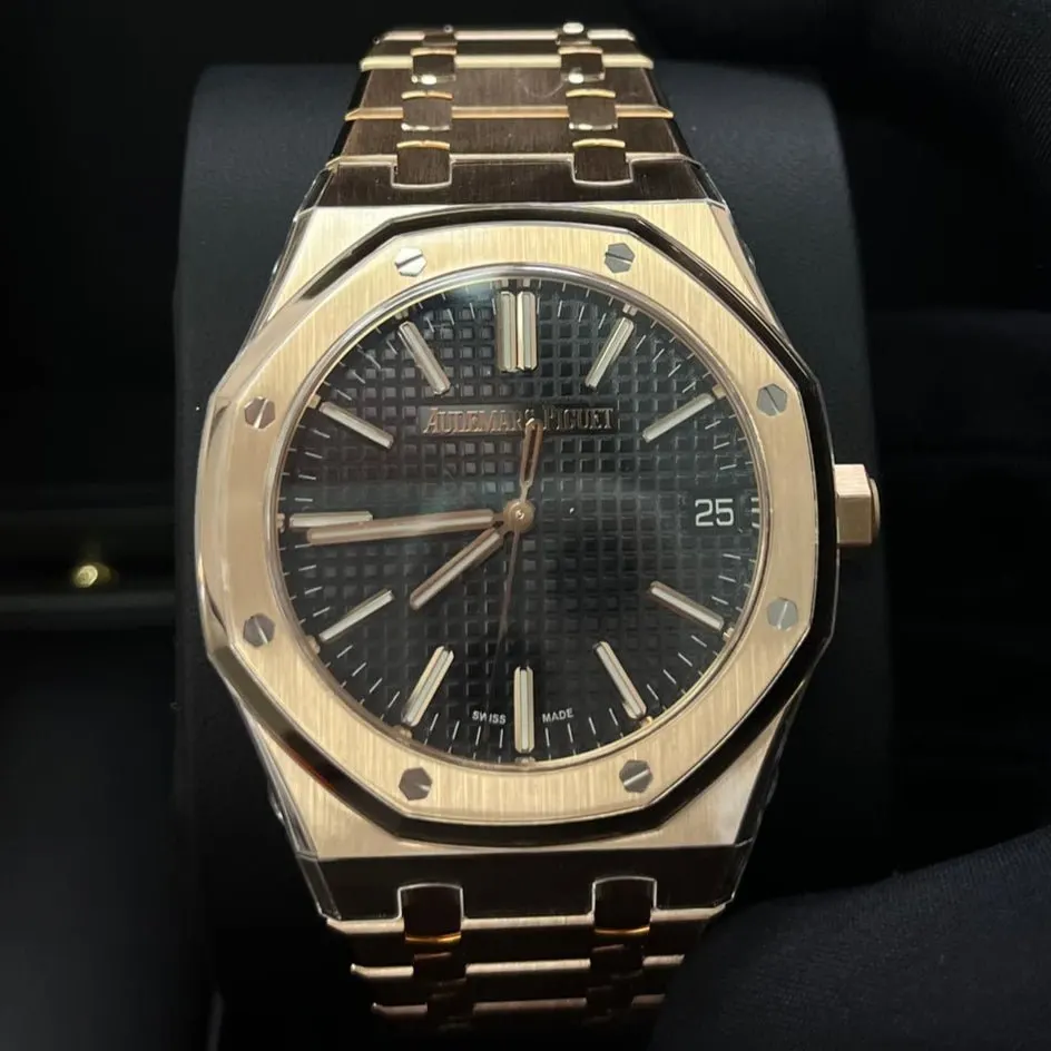 Audemars Piguet Royal Oak 41mm Pink Never worn - Inside View