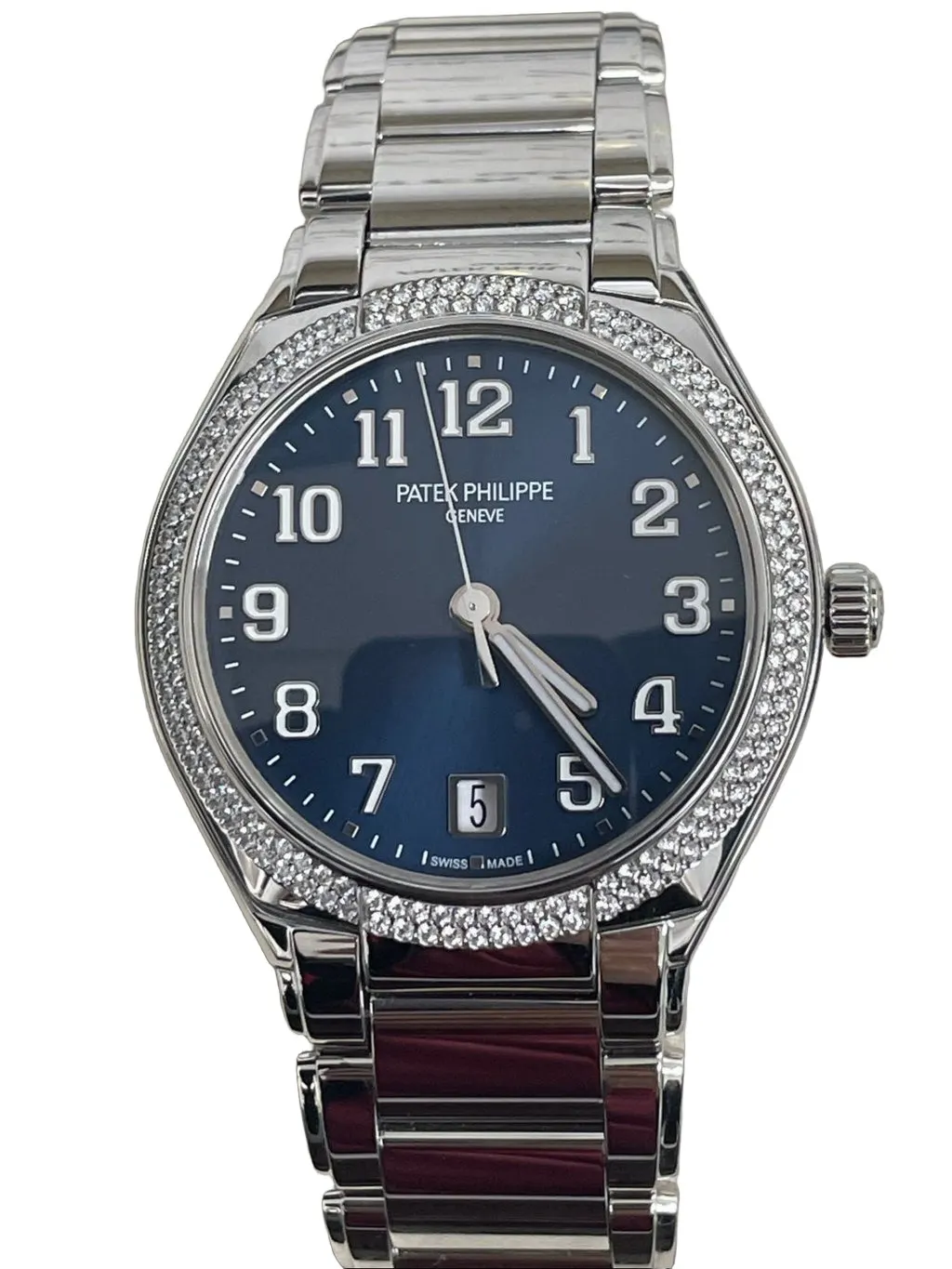 Patek Philippe Twenty~4 36mm Blue Never worn - Front View