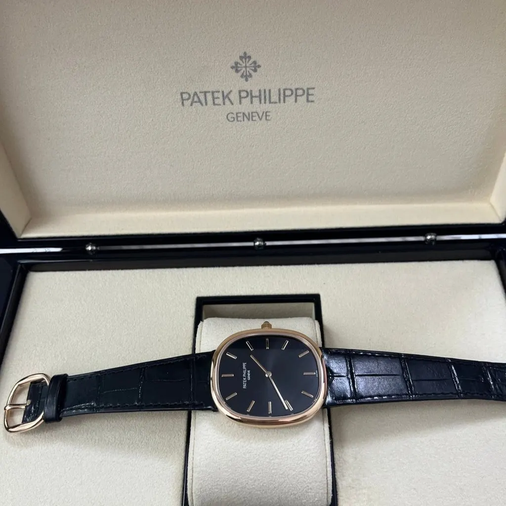 Patek Philippe Golden Ellipse Gold Never worn - Box View